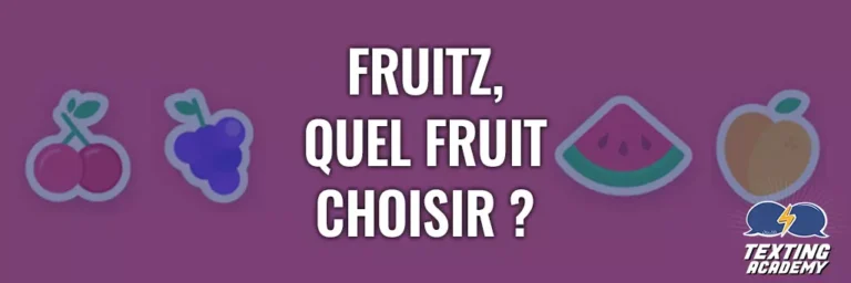 Fruitz, quel fruit choisir ?